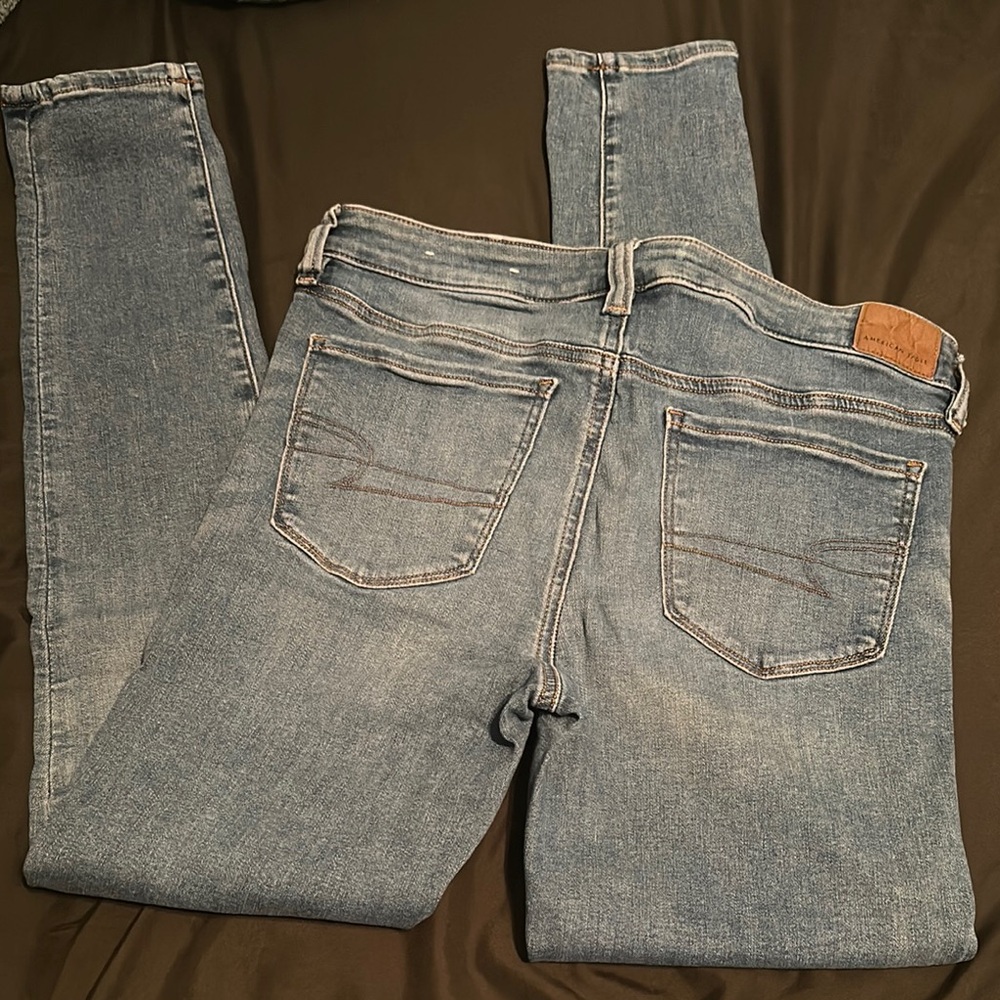 American Eagle Outfitters Light Blue Skinny Jeans